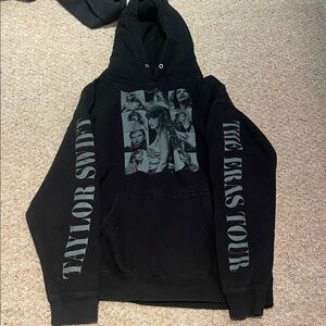 Taylor Swift Eras Tour Hoodie – Black – Medium – Original Tour – Good Condition